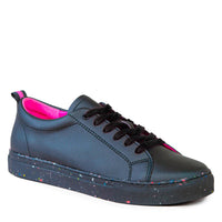 GAIA Black Cactus Leather Shoes