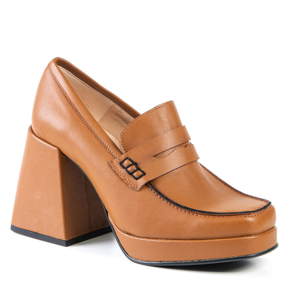 Loafer blanc en cuir de cactus 1955