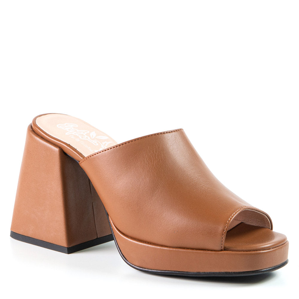 Tan slip on i cactus leather 2067