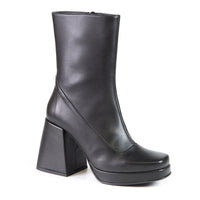 KELLY Bottion Noir en cuir de cactus