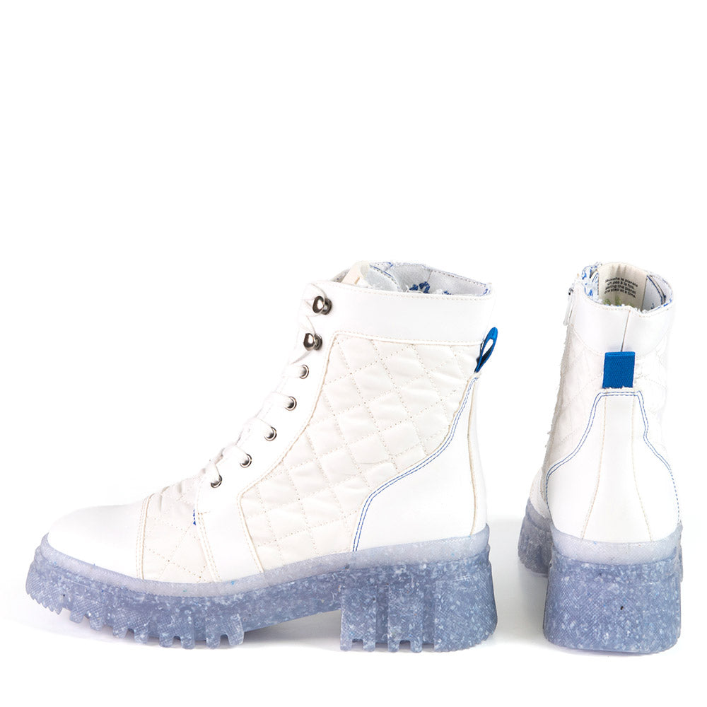 SASHA Bottillon blanc en matériel recyclé