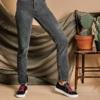 GAIA Black Cactus Leather Shoes