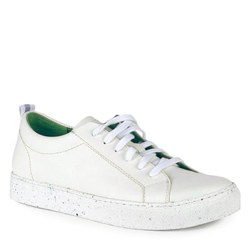 GAIA White Cactus Leather Shoes
