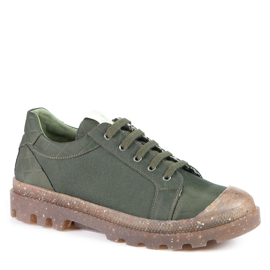 JOELLE Green Recycled Material Shoes 